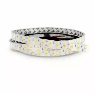 bandeau blc 4000k 5m 120led et 12w/m ip67 24v silicon (75177)