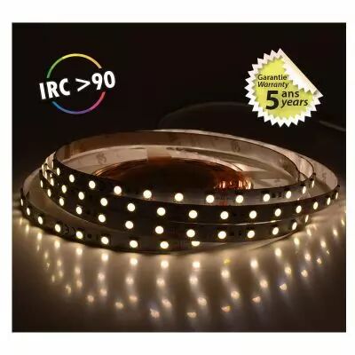 bandeau blc 4000k 5m 60led 10,5w/m ip20 12v boite 5ans (751654)