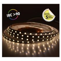 bandeau blc 4000k 5m 60led 12,4w/m ip20 24v boite 5ans (751651)