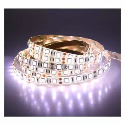 bandeau blc 4000k 5m 60led et 14.4w/m ip65 12v pu (75073)