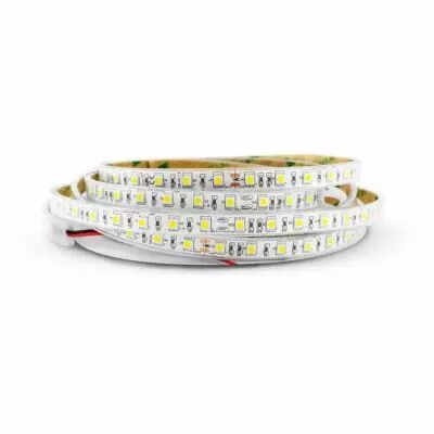 bandeau blc 4000k 5m 60led et 14.4w/m ip67 24v silicon (751621)