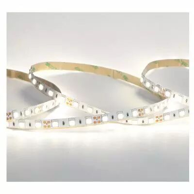 bandeau blc 4000k 5m 60led et 9w/m ip54 12v silicone (100414)