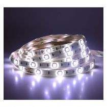 bandeau blc 6000k 5m 30led et 7,2w/m ip65 24v pu (75156e)