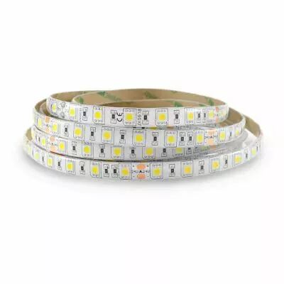 bandeau blc 6000k 5m 60led et 14.4w/m ip65 12v pu (75075)