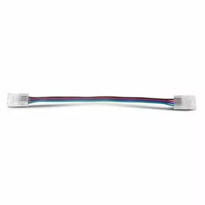 bandeau cable double connecteur 10mm pr ip54 rgb (100451)