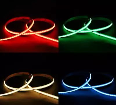 bandeau cob rgb + controleur + telecommande + alim (100919)