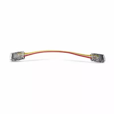 bandeau connect droit d/f avec cable pr bandeau cct ip20 10mm (100881)