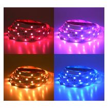 bandeau couleurs 5m 30led et 7,2w/m ip20 24v (75151)