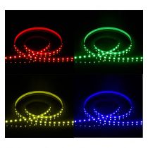 bandeau rgb 5m 60led et 9w/m ip20 12v (100411)