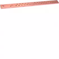 Barre Cu perf.M6 630A 30X10 43 (UM30A4)