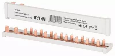 Barrette de pontage horizontale 1P+N 10 modules 16A (191246)