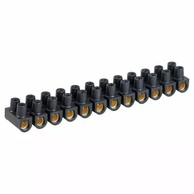 Barrette laiton noire 16 mm� (70004)
