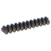 Barrettes laiton noire 6 mm² (70002)