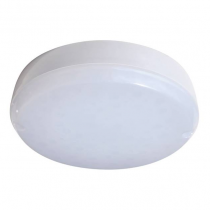 basic blanc e27 max led 8w ip54-ik08-clii sans lampe d230mm (300922)