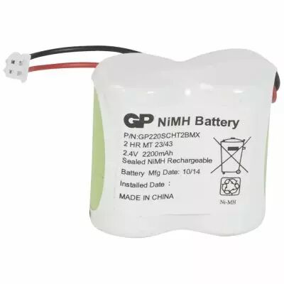 Batterie accu Ni-MH pour maintenance blocs d\'�vacuation et BAEH IP 43/67 ECO 2 (061095)