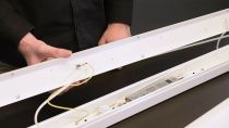 bena 120, applique et plafonnier intérieur, blanc, led, 28w, 3000k (631337)