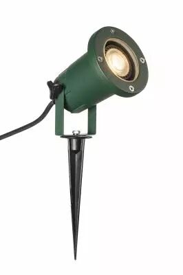 BIG NAUTILUS, projecteur ext�rieur, rond, vert, GU10/LED GU10 51mm, 11W max, IP65 (1001965)