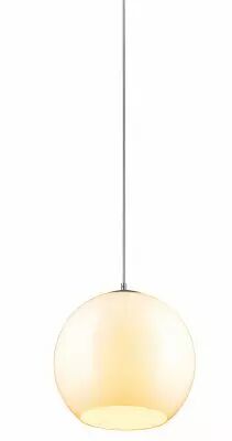 BIG SUN, suspension int�rieure, blanc/chrome, E27, 60W max, c�ble nu sans pat�re (1002046)