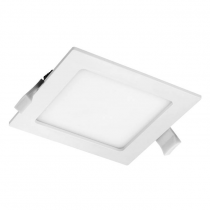 bjork downlight encastre carre blanc 6w 4000k-irc80-ip44 400lm (300296)