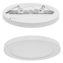 bjork rond encastre apparent 22w 2000lm 3cct(3k/4k/6k)-irc80 d298mm (300032)