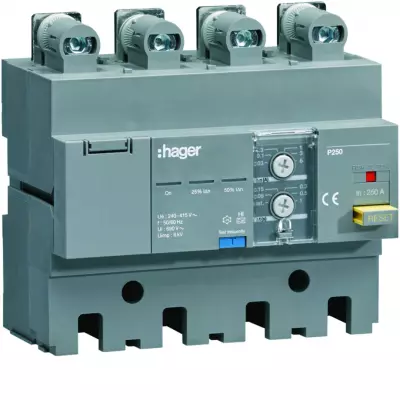 Bloc dif P250 4P 250A Idn r�gl (HBT250H)