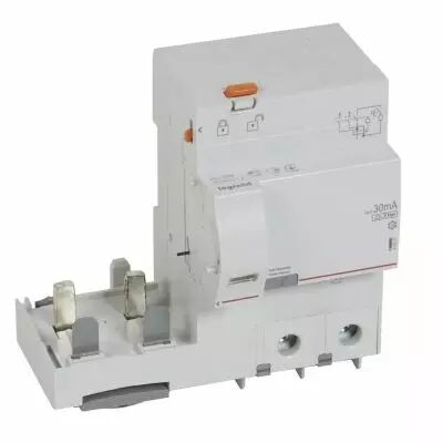 Bloc diff adapt DX� - � vis - 2P - 230/400 V~ - 125 A - type Hpi - 30 mA (410577)