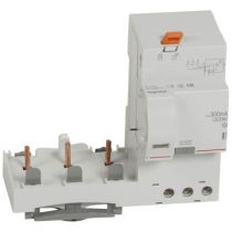 Bloc diff adapt DX³ - à vis - 3P - 400 V~ - 63 A - type Hpi - 300 mA (410608)