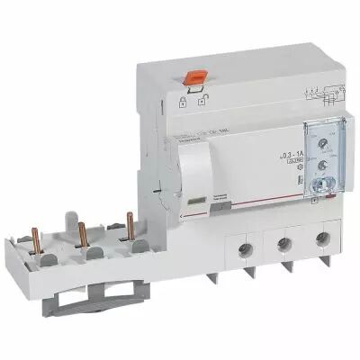Bloc diff adapt DX� - � vis - 3P - 400 V~ - 63A - type Hpi - 300/1000 mA (410611)