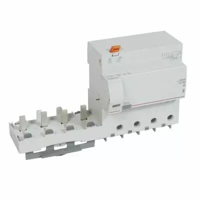 Bloc diff adapt DX� - � vis - 4P - 400 V~ - 125 A - type HPI - 30 mA (410637)