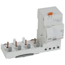 Bloc diff adapt DX³ - à vis - 4P - 400 V~ - 63 A - type HPI - 30 mA (410636)