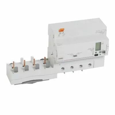 Bloc diff adapt DX�-� vis-4P- 400V~-comptage - 63A - typeHPI - 30/3000mA - 7,5 M (410657)