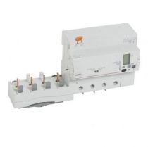 Bloc diff adapt DX³-à vis-4P- 400V~-comptage - 63A - typeHPI - 30/3000mA - 7,5 M (410657)