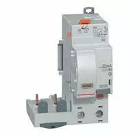 Bloc diff adapt DX�-auto-2P-230/400 V~-40 A-type Hpi-30 mA-Disjoncteur 1 mod/p�le (410440)