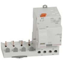 Bloc diff adapt DX³-auto-4P-400 V~-40 A-type AC-300 mA-Disjoncteur 1 mod/pôle (410517)