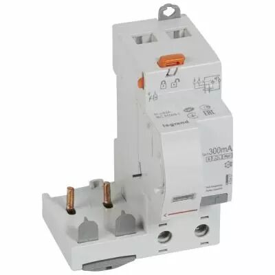 Bloc diff adapt DX�-vis-2P-230/400 V~-63 A-type Hpi-300mA s�lect-Disjoncteur 1 mod/p�le (410457)