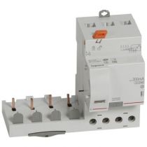 Bloc diff adapt DX³-vis-4P-400V~-40A-typeHpi-300mA-Disjoncteur 1mod/pôle-câbl trad (410545)