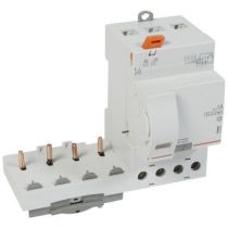 Bloc diff adapt DX³-vis-4P-400V~-63A-typeHpi-1000mA sélec-Disjoncteur 1mod/p-câbl trad (410560)