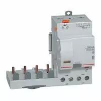 Bloc diff adapt DX�-vis-4P-400V~-63A-typeHpi-300mA s�lec-Disjoncteur 1mod/p-c�bl trad (410555)