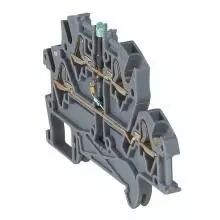 Bloc jonc Viking 3 � ressort - 2 jonc/4 conduc/2 �tages � diode/gris - pas 5 (037255)
