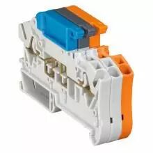Bloc jonc Viking 3 � ressort - circuit non coup� avec pr�henseur -orange - pas 6 (037285)