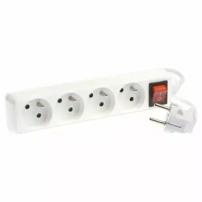 Bloc4pr.2P+T blanc  inter. 3G1 1m (64055)