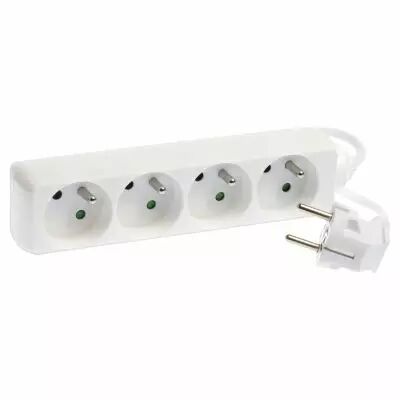 Bloc4pr.2P+T blanc s.int 3G1 1m (64025)