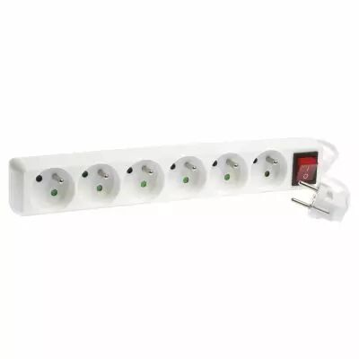 Bloc6pr.2P+T blanc  inter. 3G1 1m (64070)