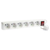 Bloc6pr.2P+T blanc  inter. 3G1 1m (64070)
