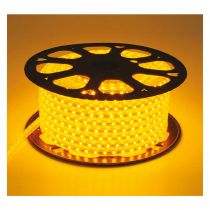 bobine led 5050 3m 8w/m ip65 jaune + alim (7498301)