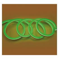 bobine neon flex 50m 8w/m vert 27 x 15mm ip65 + alim (749807)