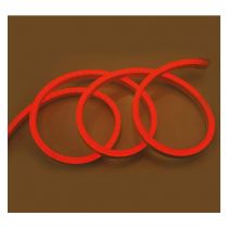 bobine neon flex led 3m 8w/m ip65 18 x 11mm rouge + alim (7498171)