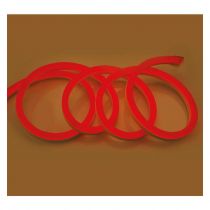 bobine neon flex led 3m 8w/m ip65 27 x 15mm rouge+alim (7498061)