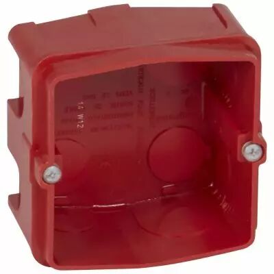 Bo�te Batibox - ma�onnerie - pour prise 20 et 32 A - 1 poste - prof. 50