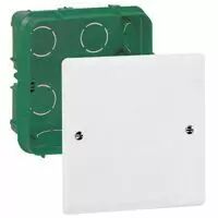 Bo�te compl�te Batibox pour d�rivation - rectangulaire - 85x85x40 mm